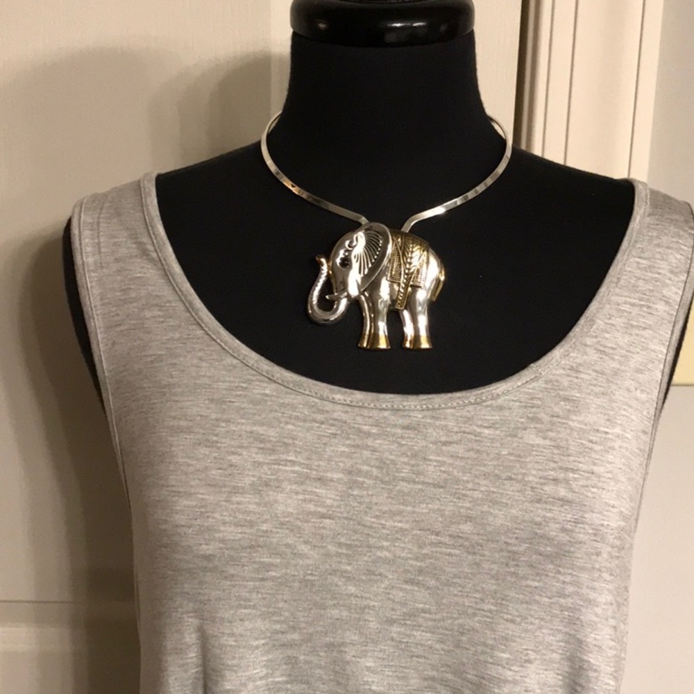 ALABAMA FANS Elephant Pin/Pendant   Silver/Gold tN - Picture 8 of 8